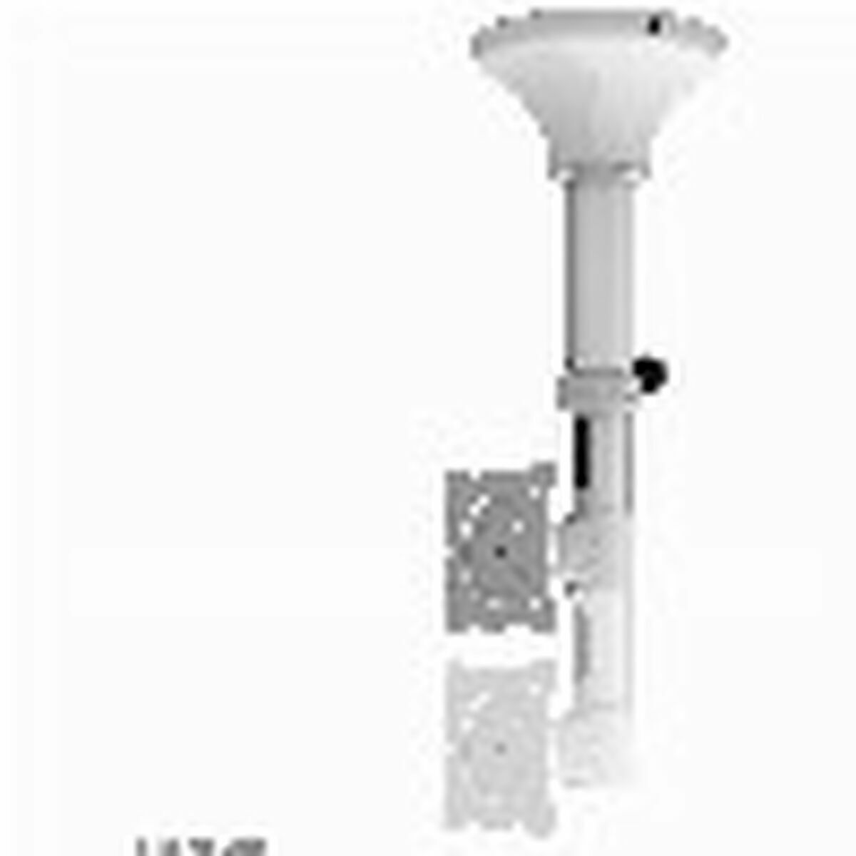 NEOMOUNTS FPMA-C025SILVER Support de plafond pour écran de 10-30p - h 37-47 cm - inclinable