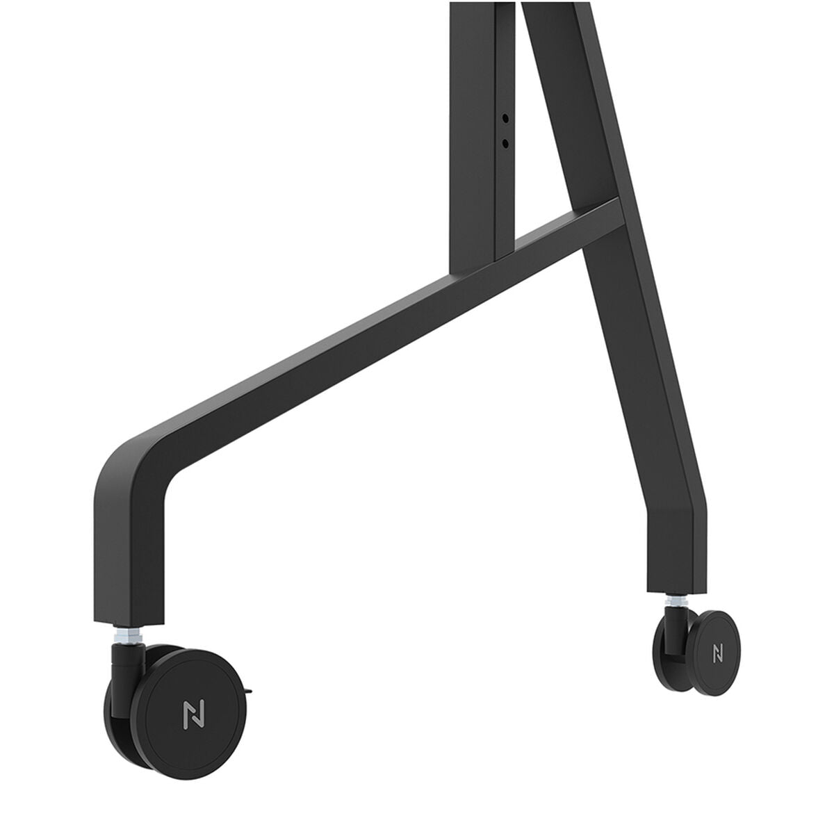 NEOMOUNTS FL50-575BL1 Support au sol mobile pour écran 65-110p - étagère multimédia incluse - installation rapide - TÌV