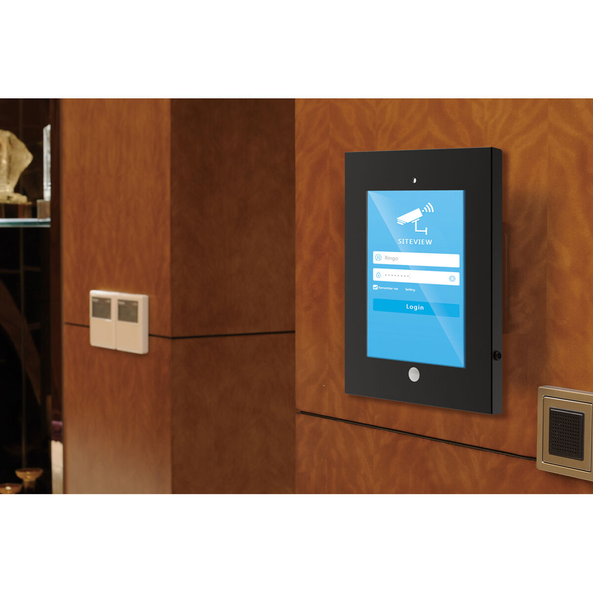 NEOMOUNTS IPAD2N-UN20BLACK Support mural pour tablette 9.7p - verrouillable