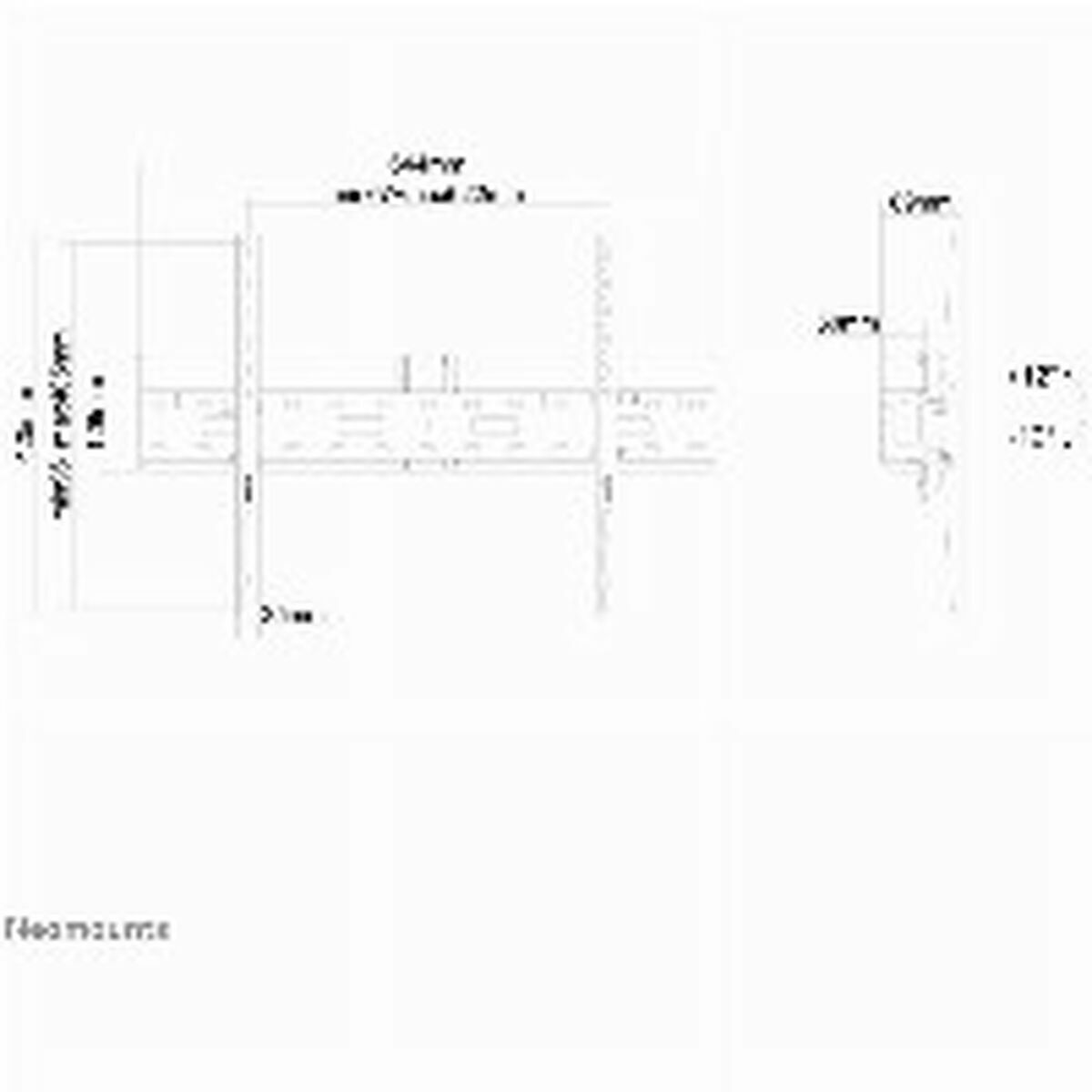 NEOMOUNTS LFD-W2640MP Support pour écran mural 37-75p - inclinable