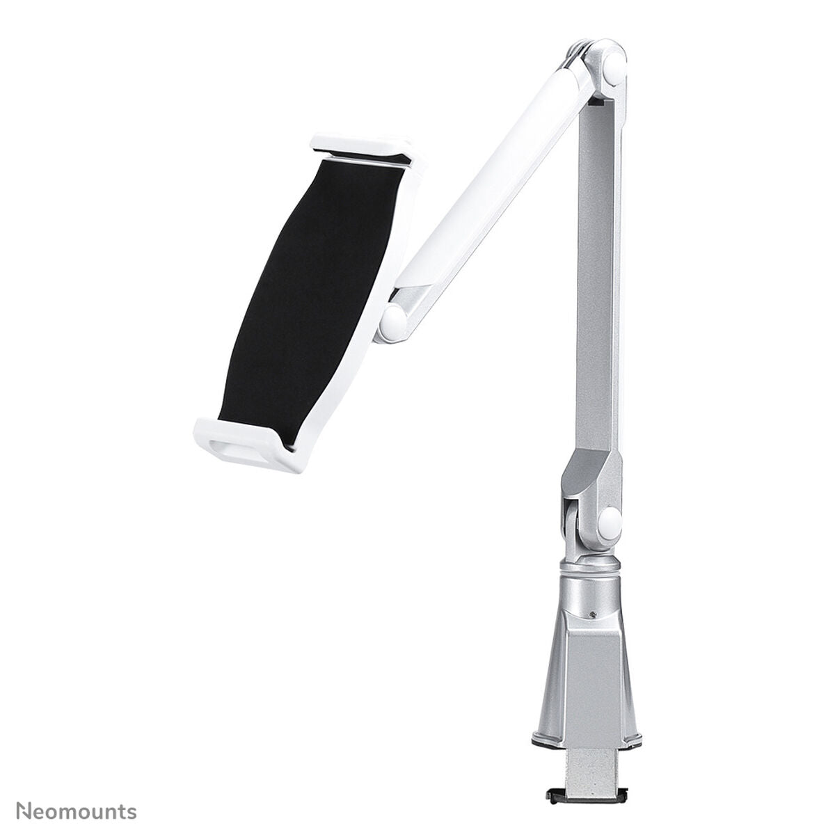 NEOMOUNTS TABLET-D100SILVER Porte-tablette à pince pour bureau 4.7-12.9p - universel - orientable