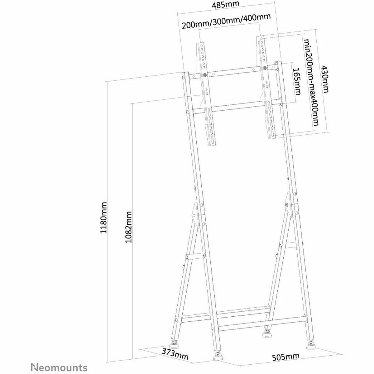 NEOMOUNTS PLASMA-M1000 Support au sol pour écran 32-55p