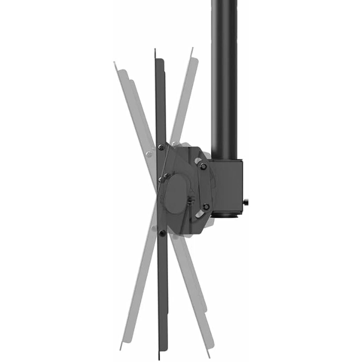 NEOMOUNTS CL35-440BL16L Support de plafond pour écran de 37-70p - h 106-156 cm