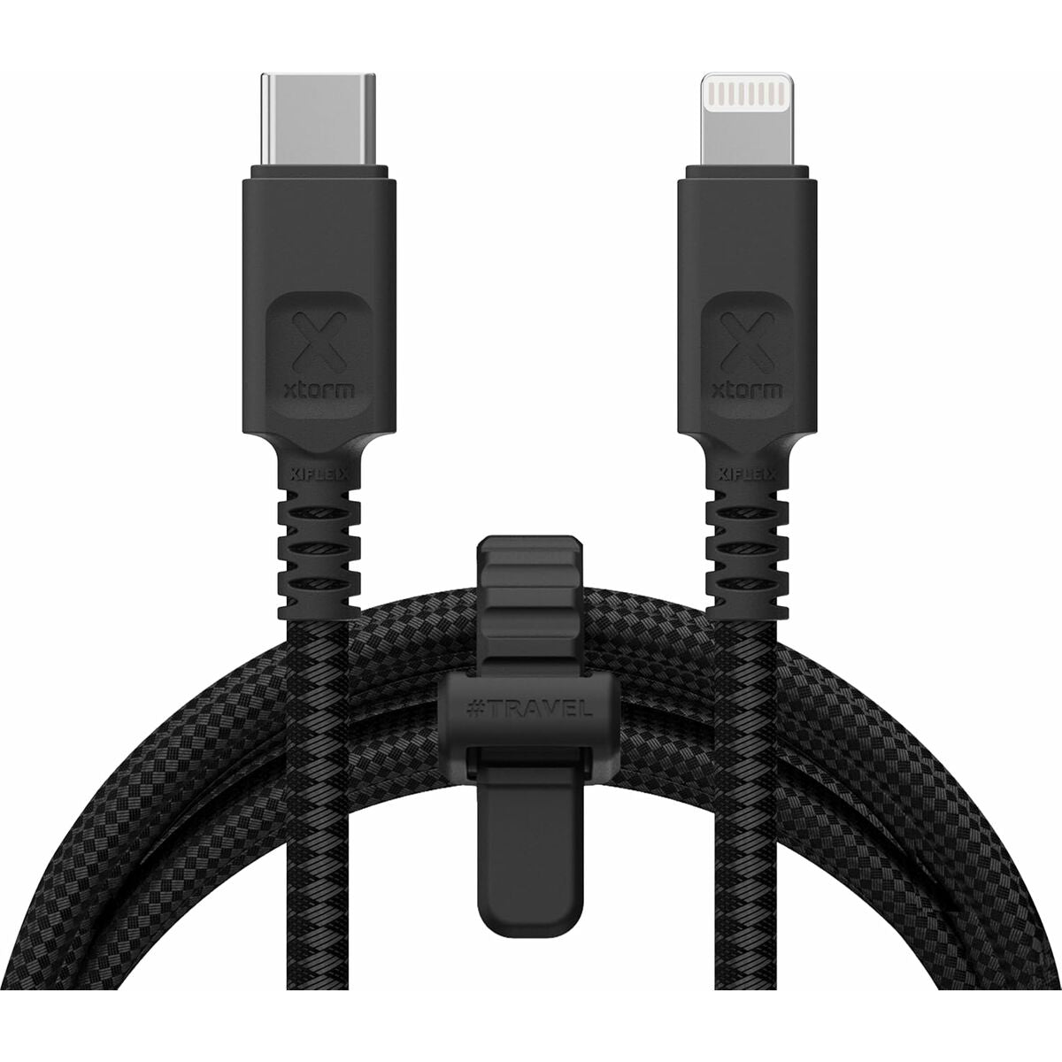 XTorm Cordon USB Type-C vers Lightning Next Gen 1,5 m, noir