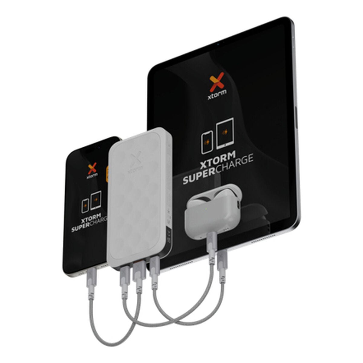 XTORM Batterie externe FS5100U 20 W, blanc