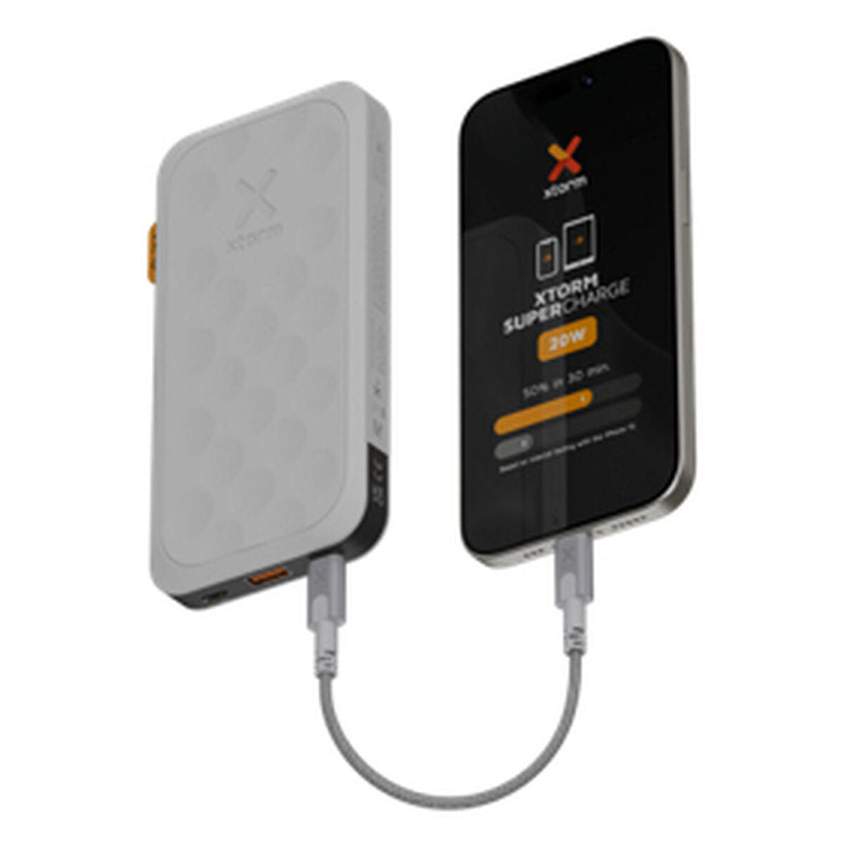 XTORM Batterie externe FS5100U 20 W, blanc
