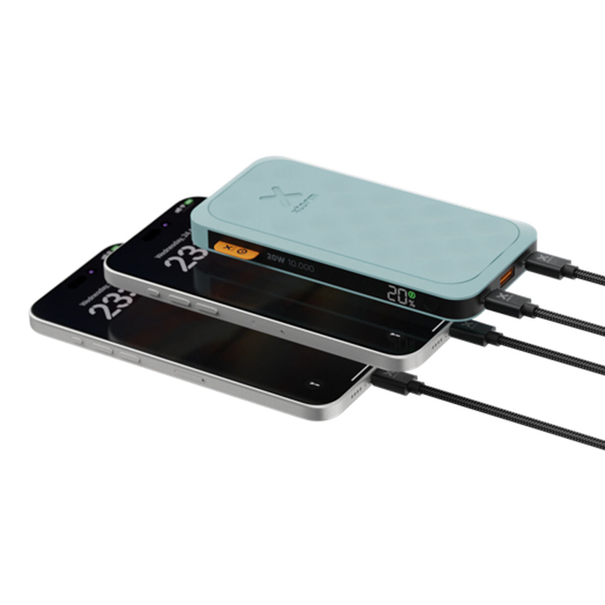 XTORM Batterie externe Fuel 20W 10000 mAh bleu canard