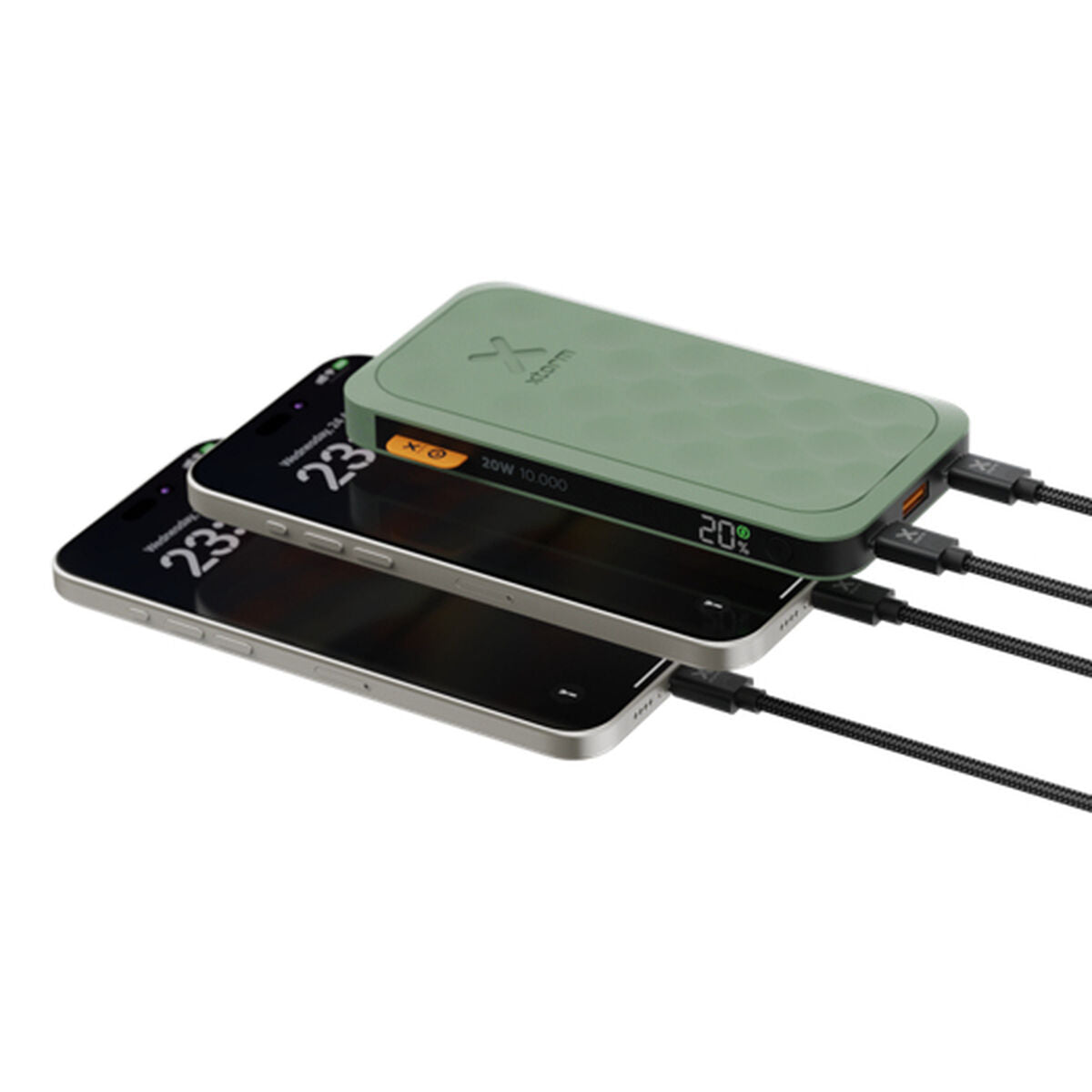 XTORM Batterie externe Fuel 20W 10000 mAh, vert sauge