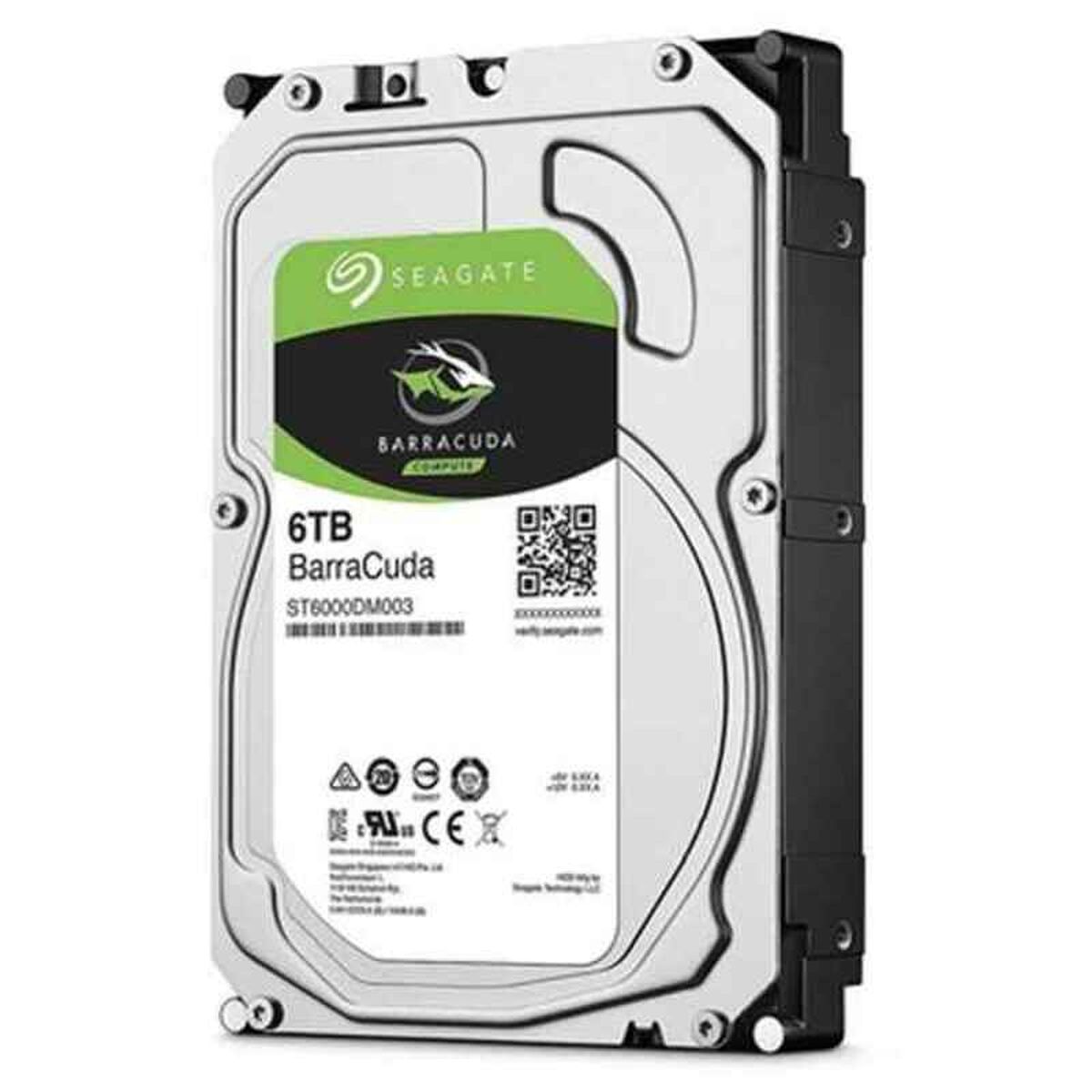SEAGATE Desktop Barracuda 5400 6TB HDD 5400rpm SATA serial ATA 6Gb/s NCQ 256MB cache 8,9cm 3,5inch BLK