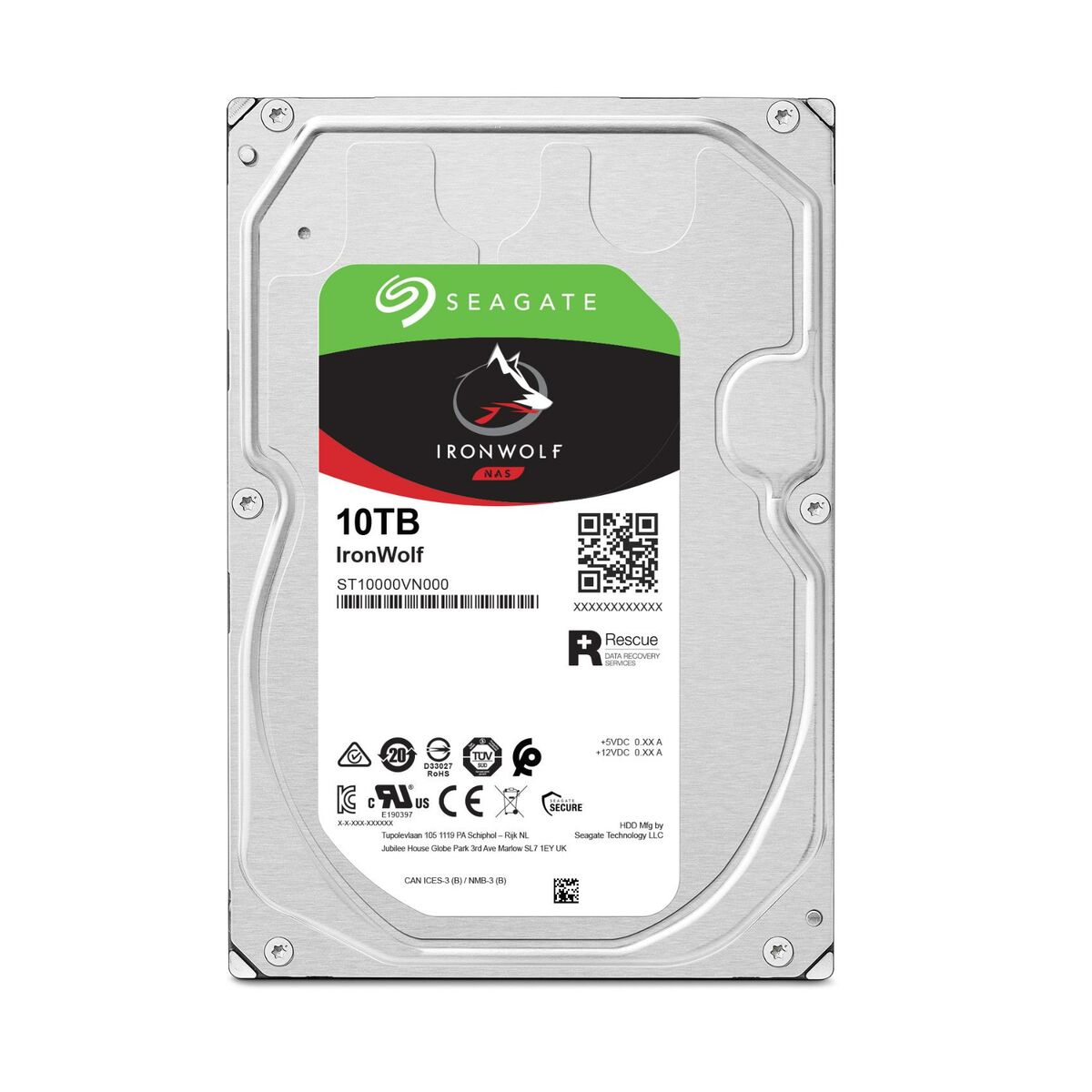 DD 3.5" SATA III SEAGATE IronWolf - 10To
