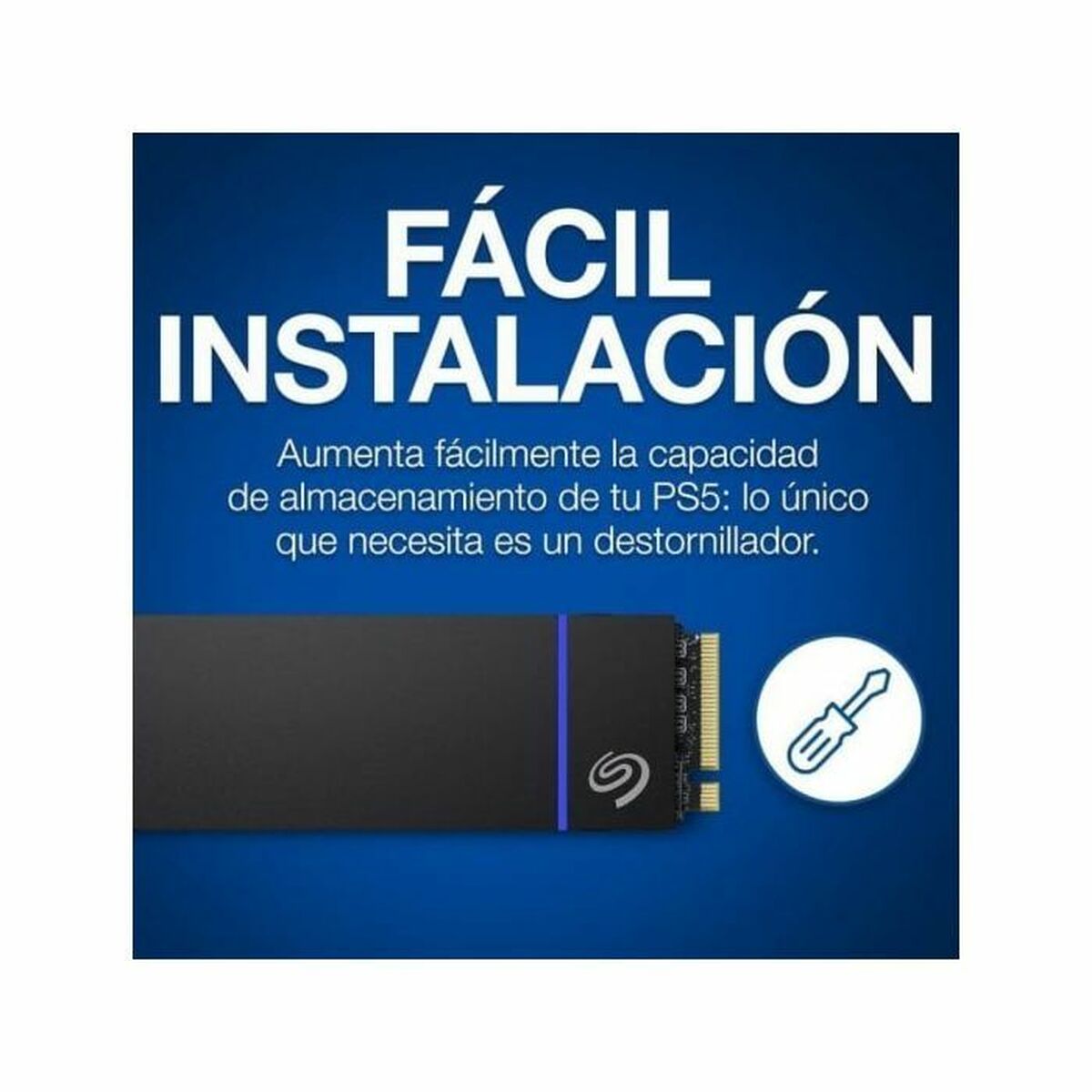 SEAGATE Game Drive for PS5 2To NVMe M.2 SSD EMEA