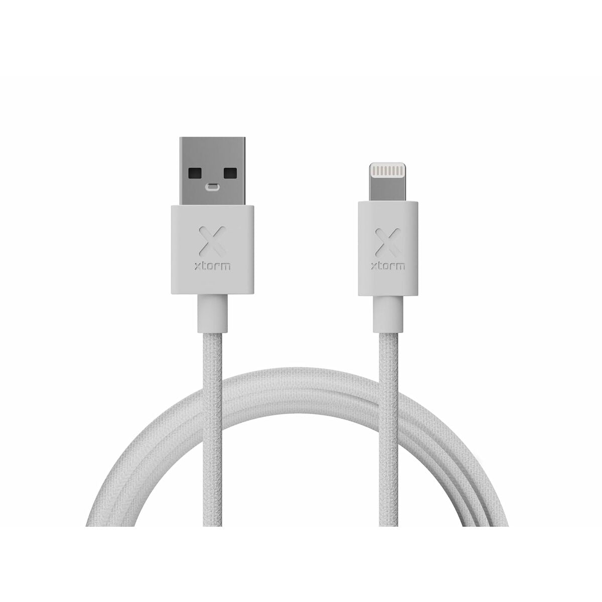 XTorm Cordon USB Type-C vers Lightning Go2 12W 1,0 m, blanc