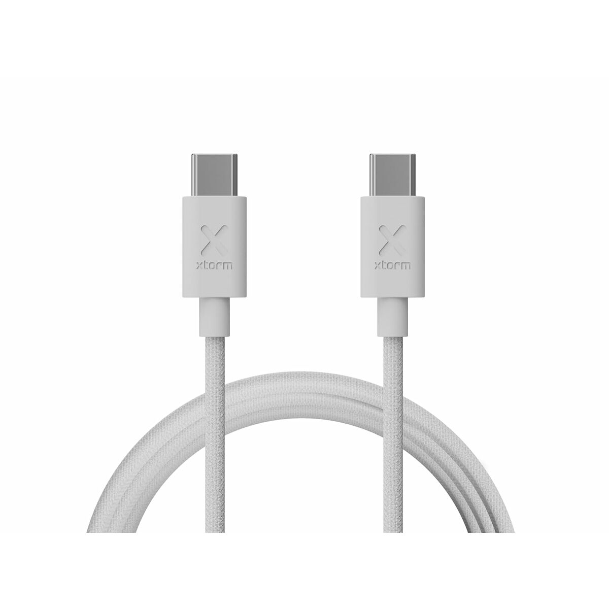 XTorm Cordon USB Type-C PD Go2 100W 1,0 m, blanc