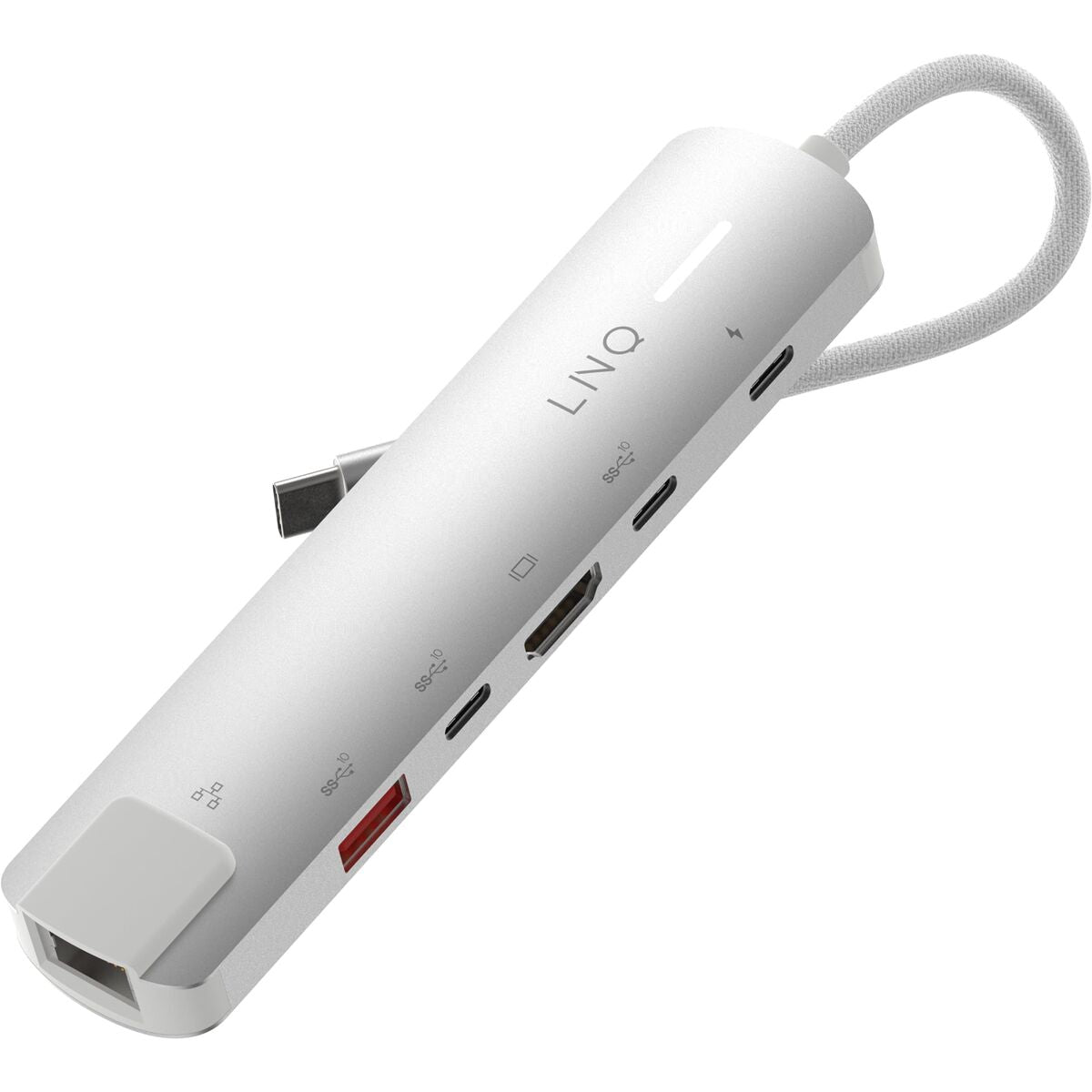 LINQ Hub multiport 6-en-1 Pro USB-C 10 Gbps 4K HDMI