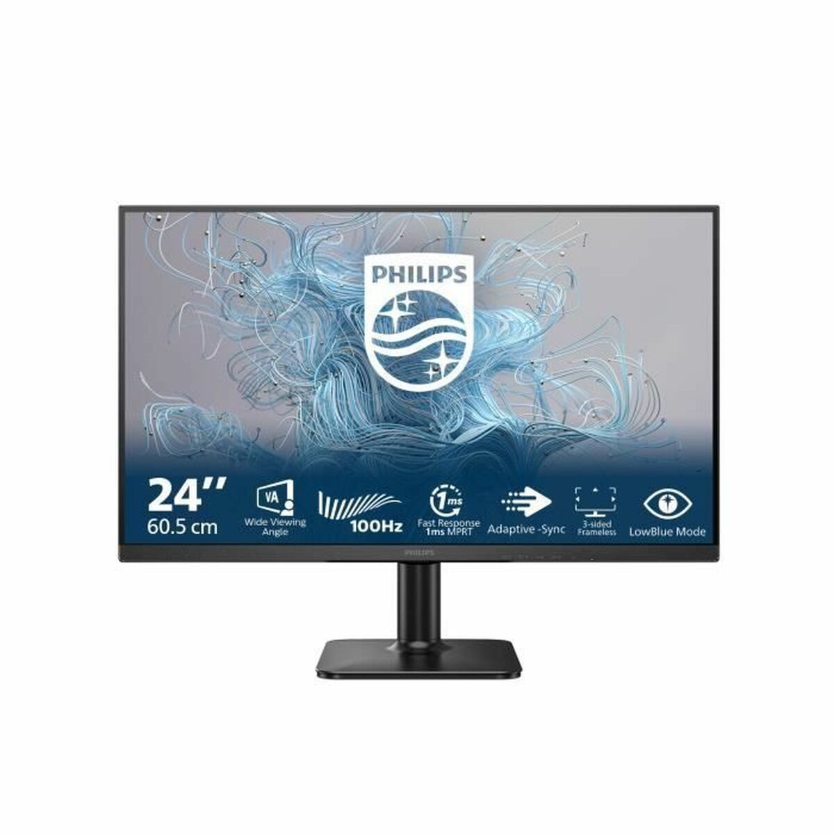 PHILIPS 24E2N1100LB/00 23.8p 1920x1080 100Hz HDMI D-Sub Black