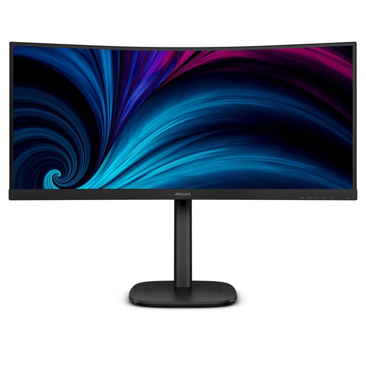 PHILIPS 34B2U3600C/00 34inch Curved Monitor 3440x1440 HDMI DP RJ-45 USB USB-C DOCK 90W