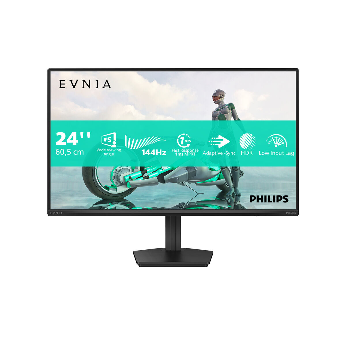 PHILIPS Evnia 3000 24M2N3200NF Ecran Gaming -24p- 1920 x 1080 FHD 144 Hz - IPS - 300cd/m² - 1500:1 - HDR10 - 0.5 ms-  HDMI, DP