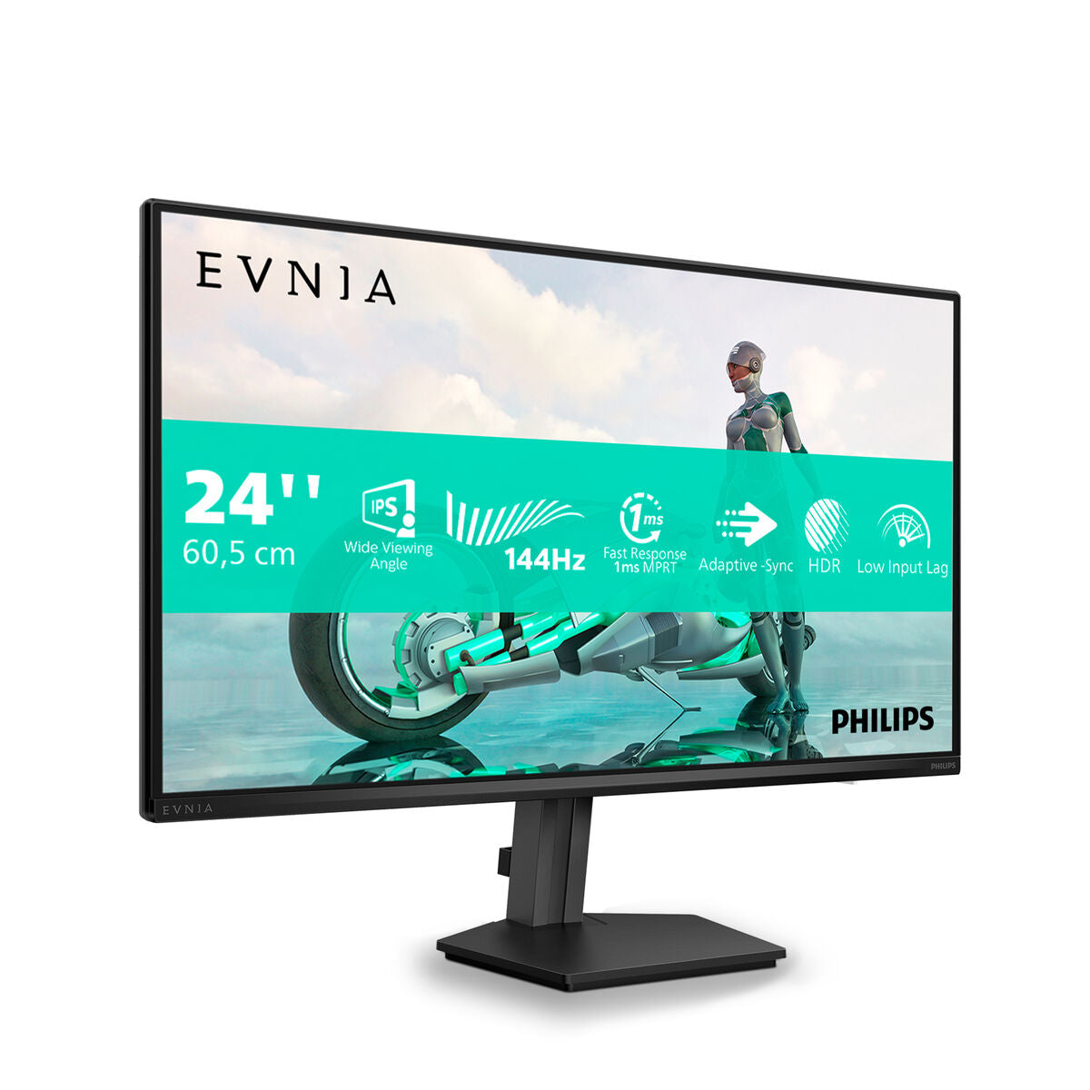 PHILIPS Evnia 3000 24M2N3200NF Ecran Gaming -24p- 1920 x 1080 FHD 144 Hz - IPS - 300cd/m² - 1500:1 - HDR10 - 0.5 ms-  HDMI, DP
