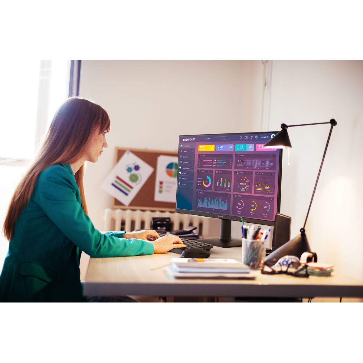 PHILIPS 27E2N1500L/00 27p 2560x1440 HDMI DP