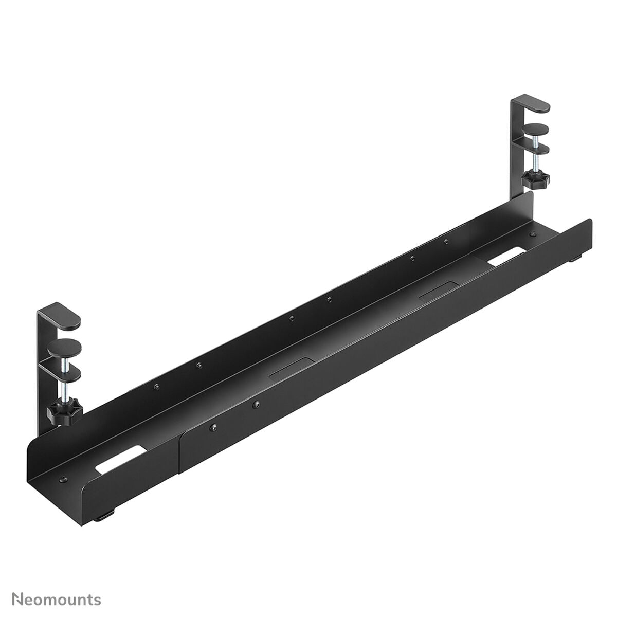 NEOMOUNTS Cable Management Tray max 5kg. clamp-on design universal black