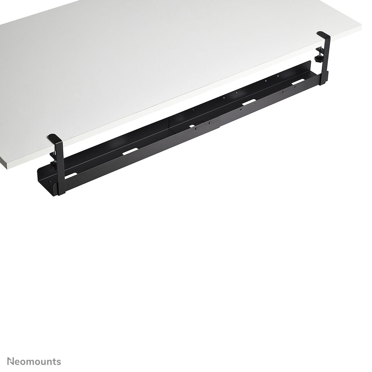 NEOMOUNTS Cable Management Tray max 5kg. clamp-on design universal black