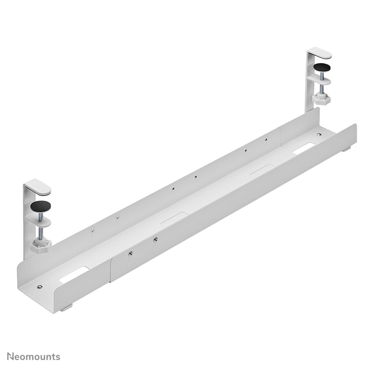 NEOMOUNTS Cable Management Tray max 5kg. clamp-on design universal white