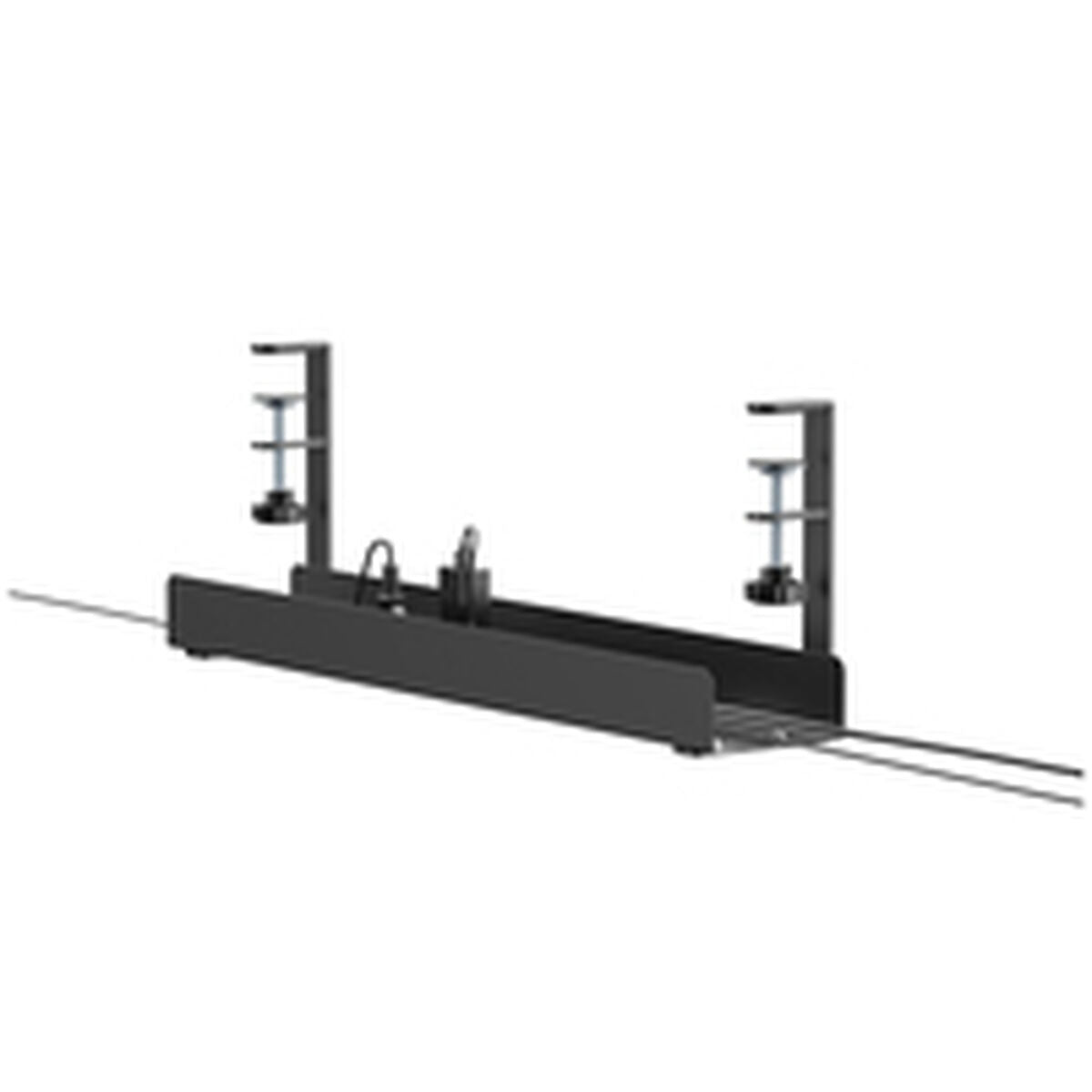 NEOMOUNTS Cable Management Tray max 5kg. clamp-on design universal black