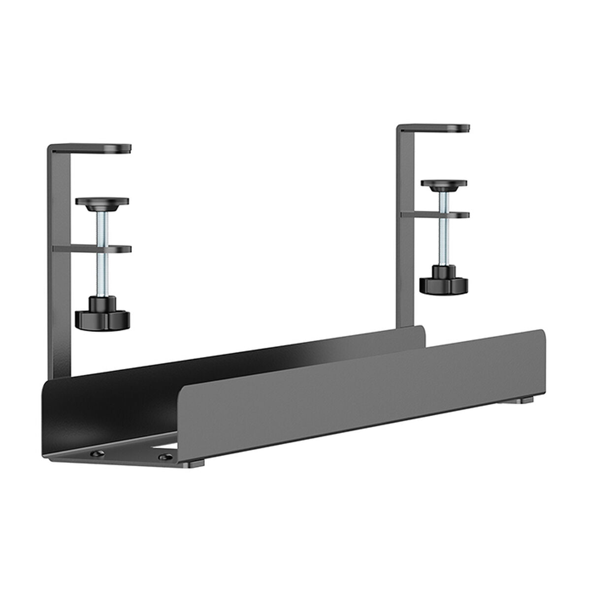 NEOMOUNTS Cable Management Tray max 5kg. clamp-on design universal black