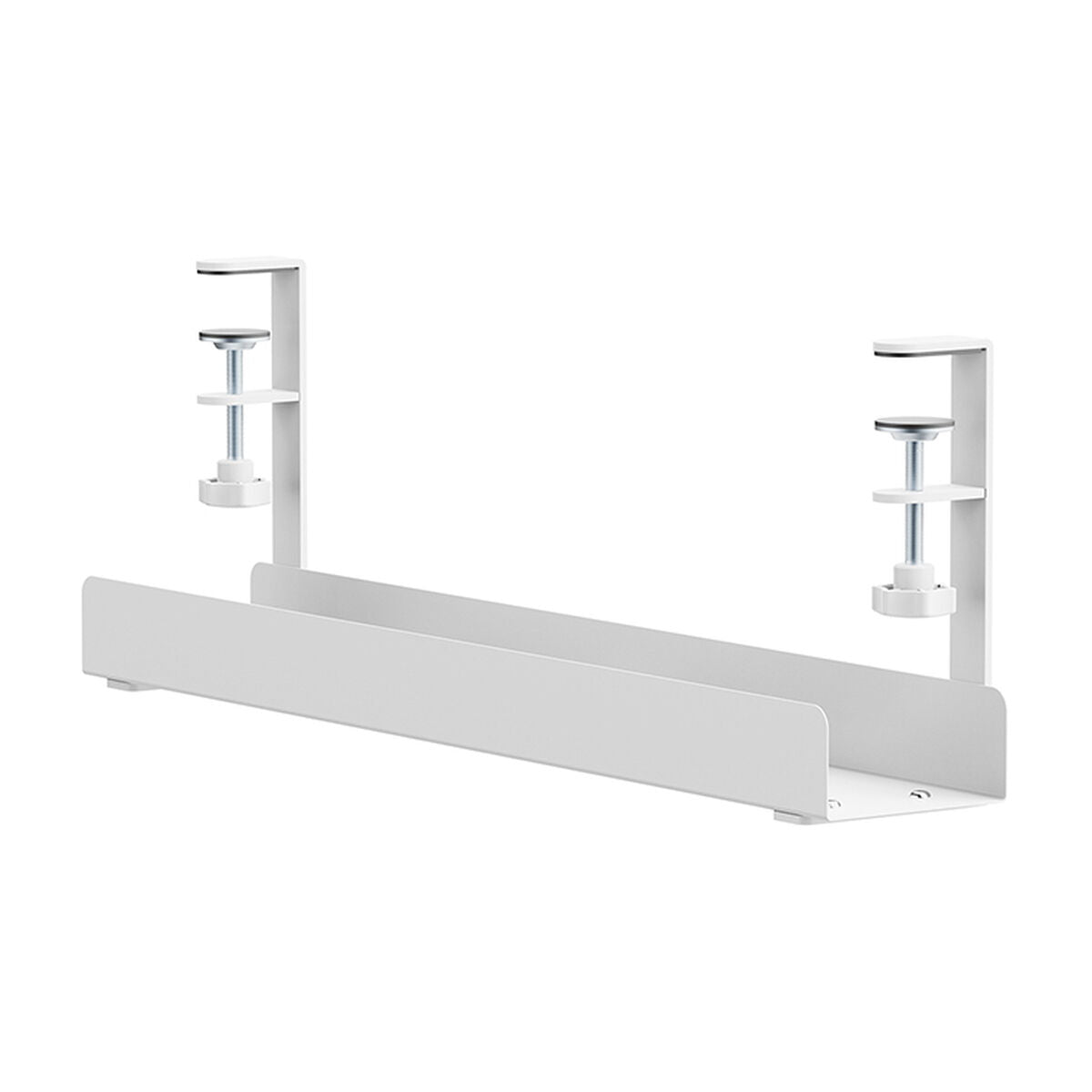 NEOMOUNTS Cable Management Tray max 5kg. clamp-on design universal white
