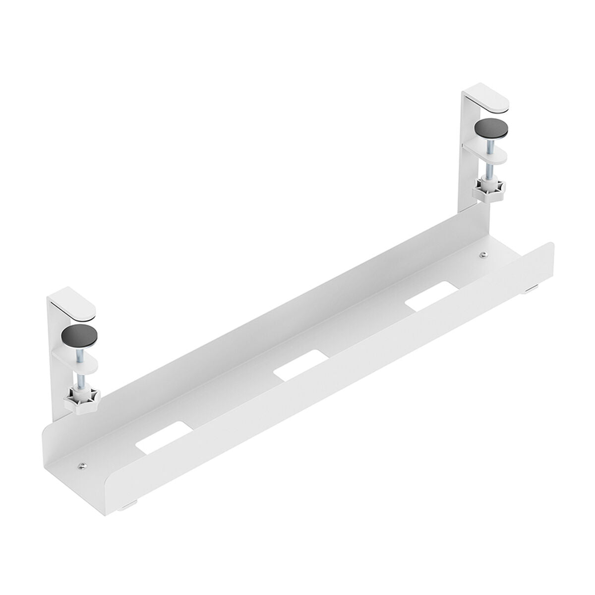 NEOMOUNTS Cable Management Tray max 5kg. clamp-on design universal white