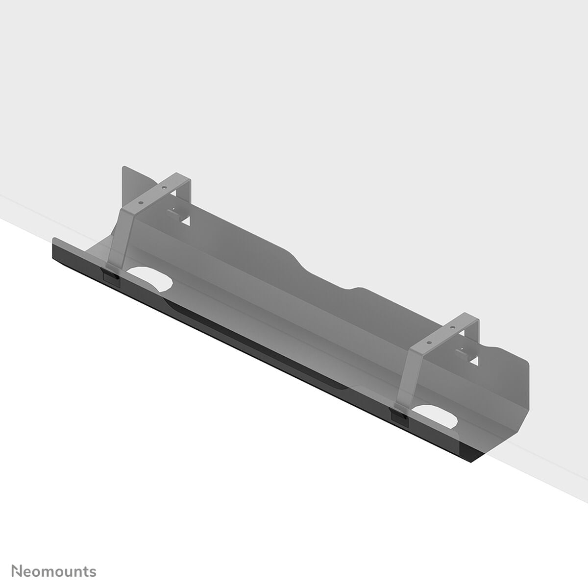 NEOMOUNTS Cable Management Tray max 5kg. screw mounted universal black