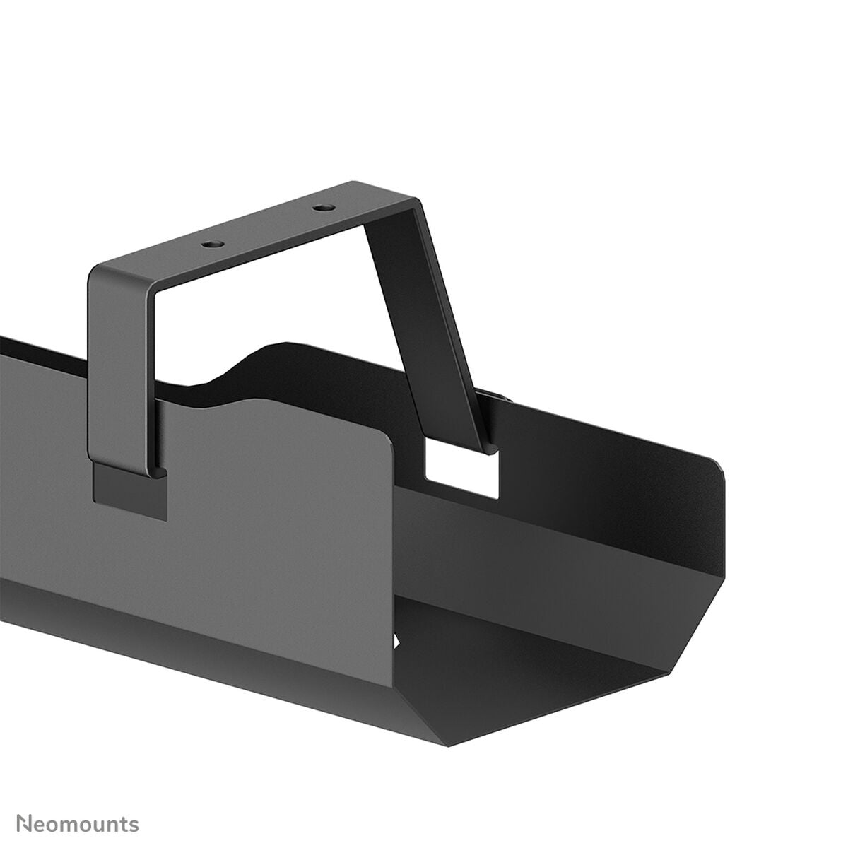 NEOMOUNTS Cable Management Tray max 5kg. screw mounted universal black