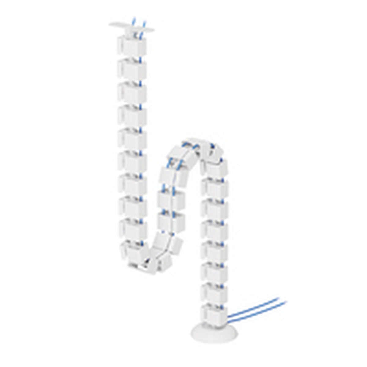 NEOMOUNTS Cable Spine Organizer for sit/stand desk frames screw mounted white