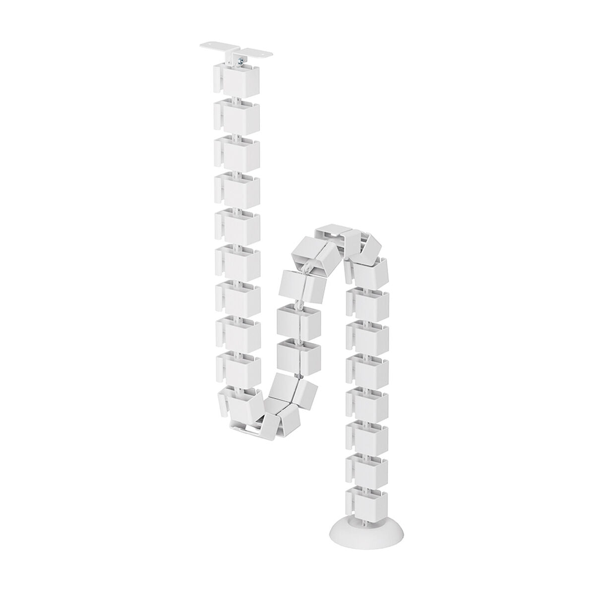 NEOMOUNTS Cable Spine Organizer for sit/stand desk frames screw mounted white