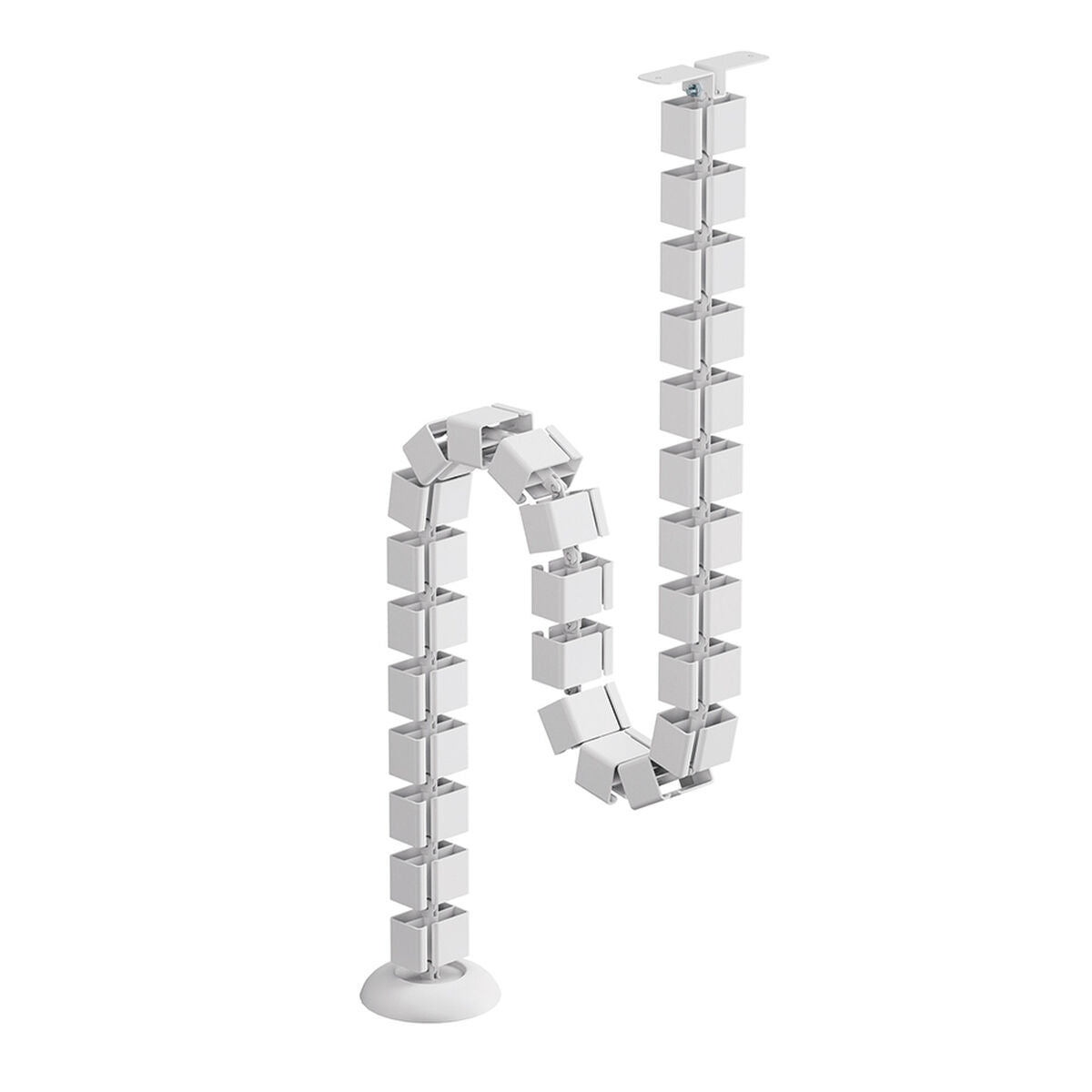 NEOMOUNTS Cable Spine Organizer for sit/stand desk frames screw mounted white