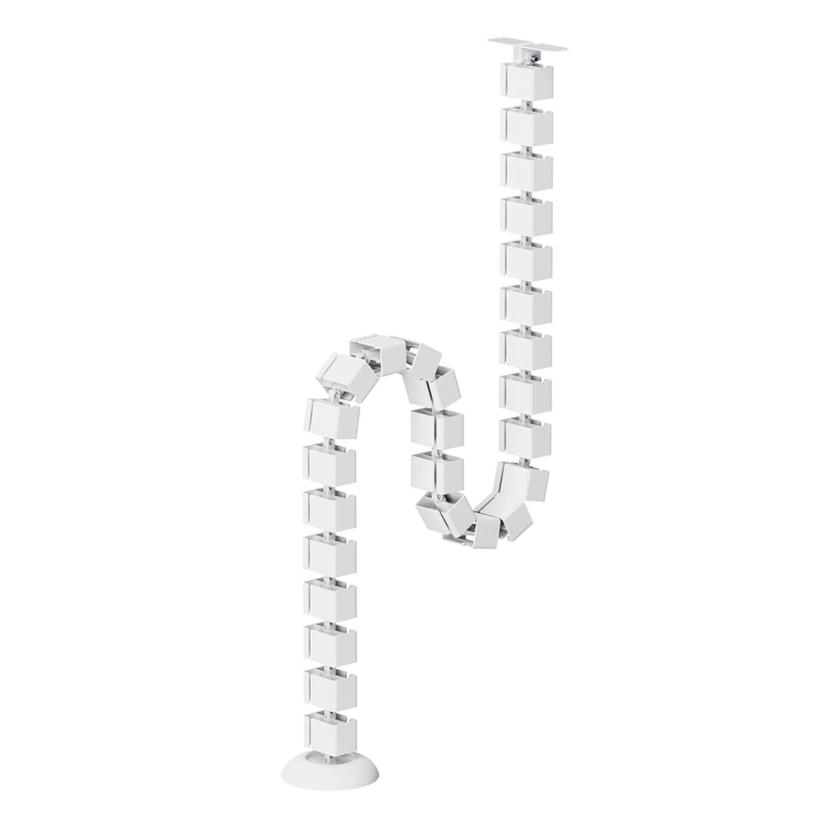 NEOMOUNTS Cable Spine Organizer for sit/stand desk frames screw mounted white