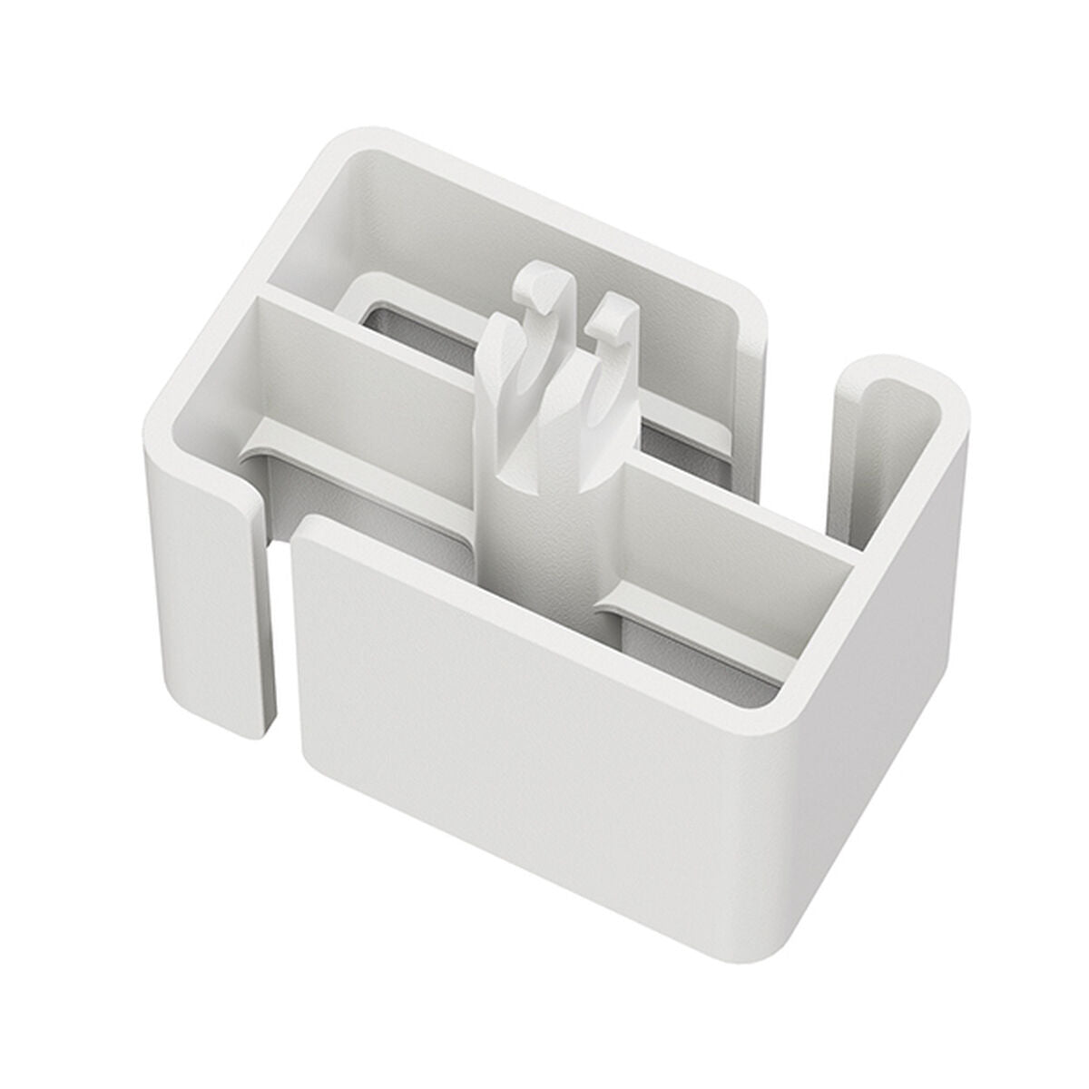 NEOMOUNTS Cable Spine Organizer for sit/stand desk frames clamp mounted white
