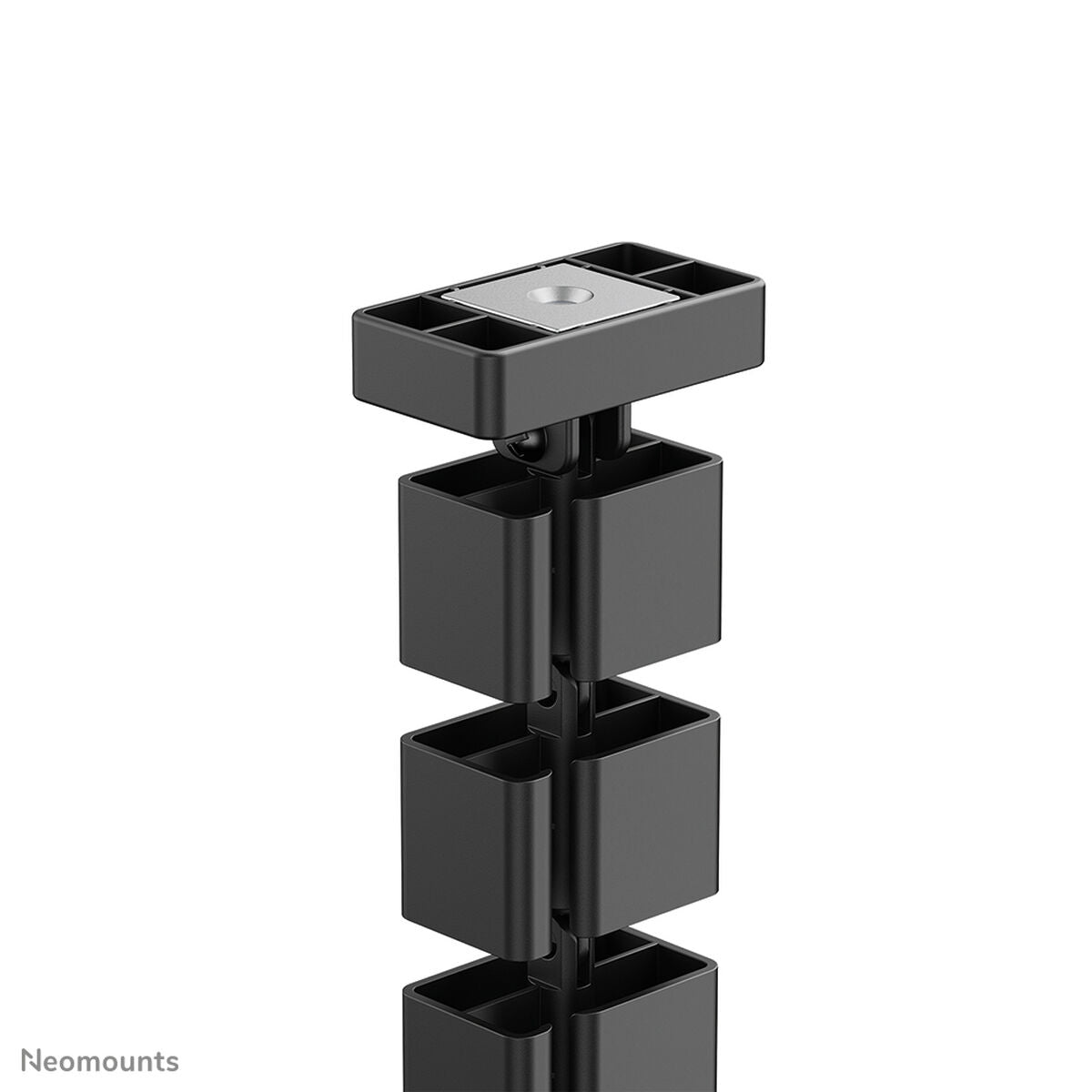 NEOMOUNTS Cable Spine Organizer for sit/stand desk frames magnet mounted black