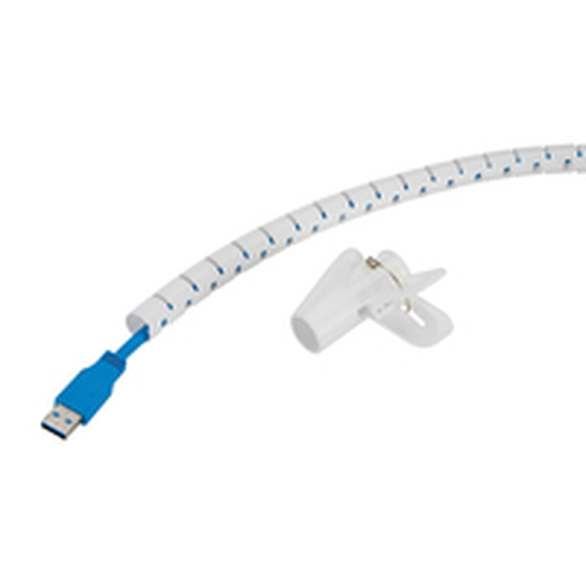 NEOMOUNTS Spiral Cable Wrap 15mm multiple cables white