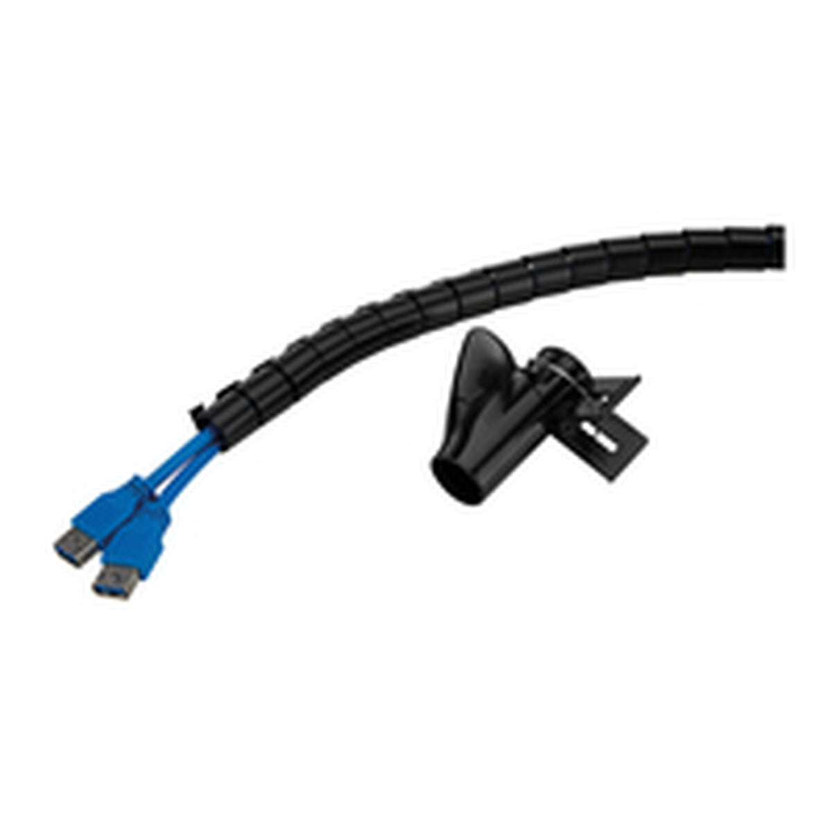 NEOMOUNTS Spiral Cable Wrap 20mm multiple cables black