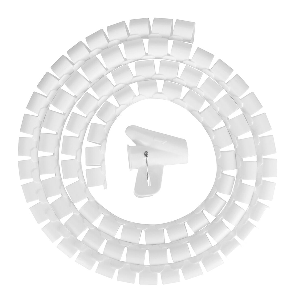 NEOMOUNTS Spiral Cable Wrap 25mm multiple cables white