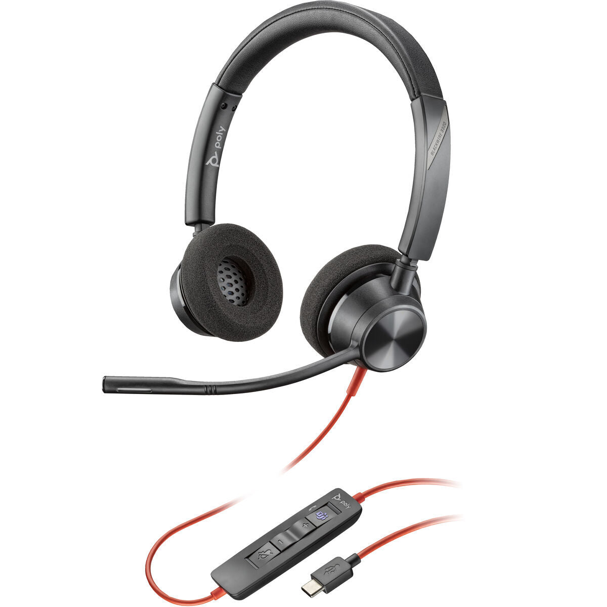 Poly BW 3320 Stereo -M USB-C HS+USB-C/A