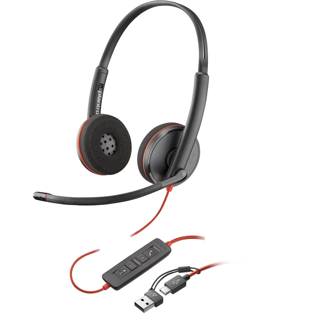 Poly BW 3220 USB-C HS+USB-C/A Bulk