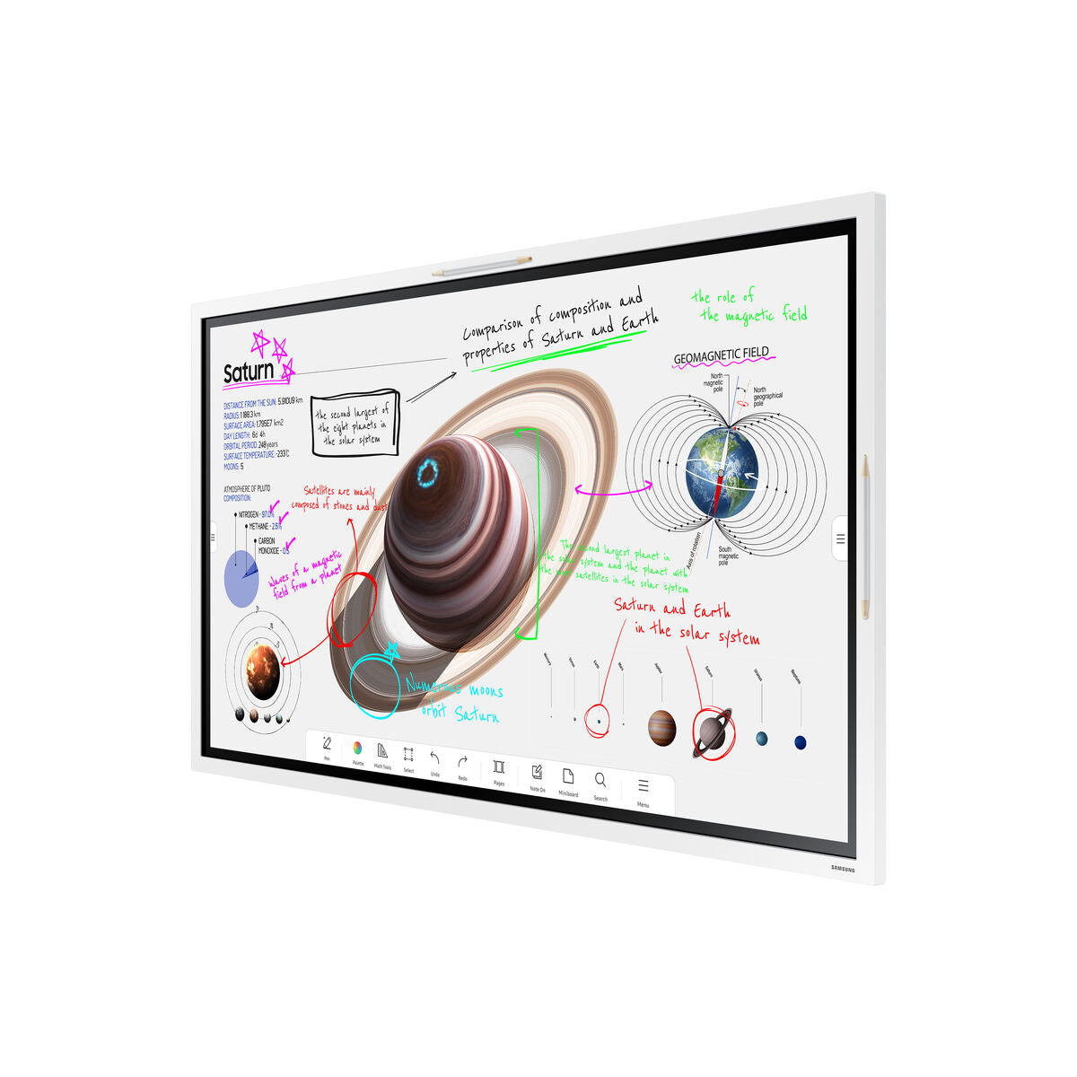 SAMSUNG WM55B 55p FLIP 4 UHD 3840x2160 Touch SOC