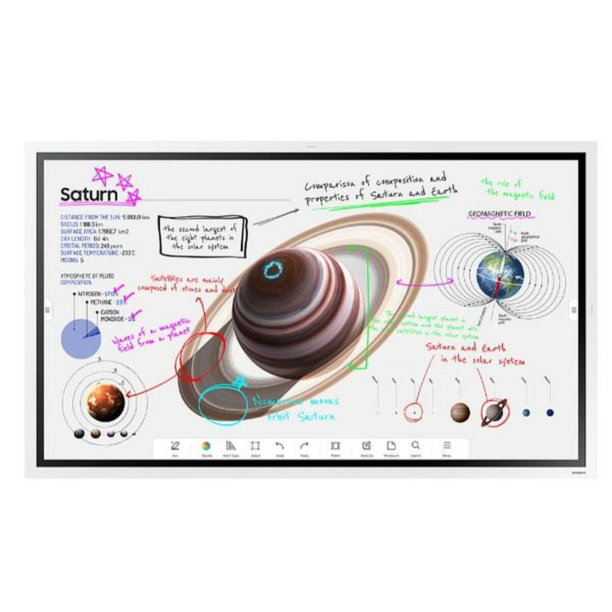 SAMSUNG WM55B 55p FLIP 4 UHD 3840x2160 Touch SOC