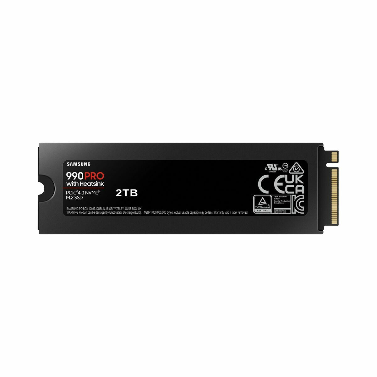 990 Pro M.2 NVMe 2TB+heatsink
