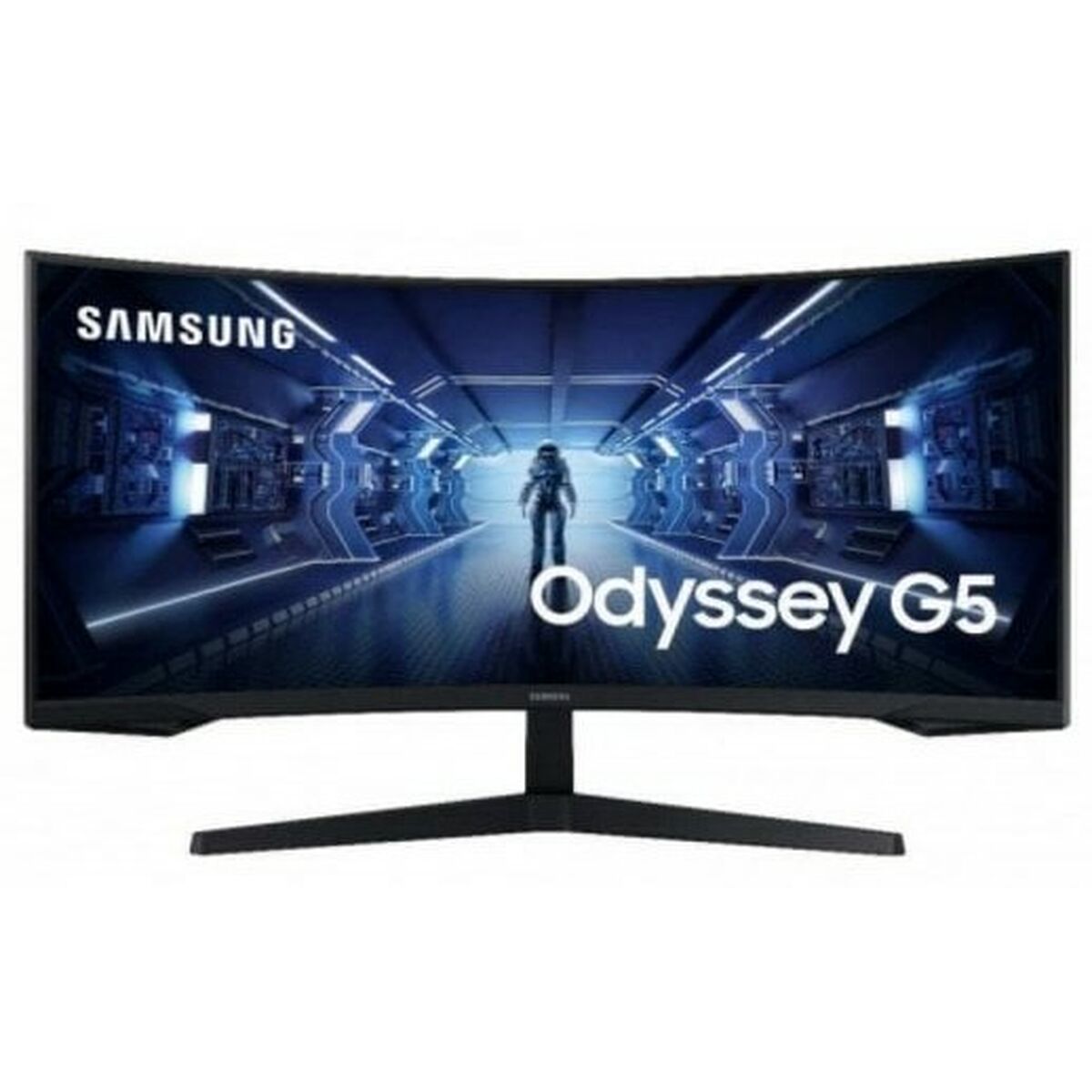 SAMSUNG ODYSSEY G5 - LC34G55T 34p 165Hz - Ecran gaming incurvé - UWQHD 3440x1440 - VA - 1ms - HDR10 - 250cd/m² - 2500 : 1 - HDMI- DP