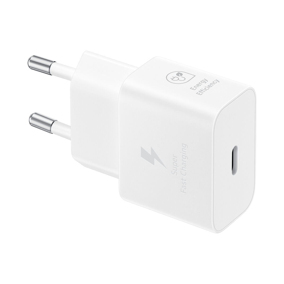 SAMSUNG fast charger USB-C 25W with data cable white