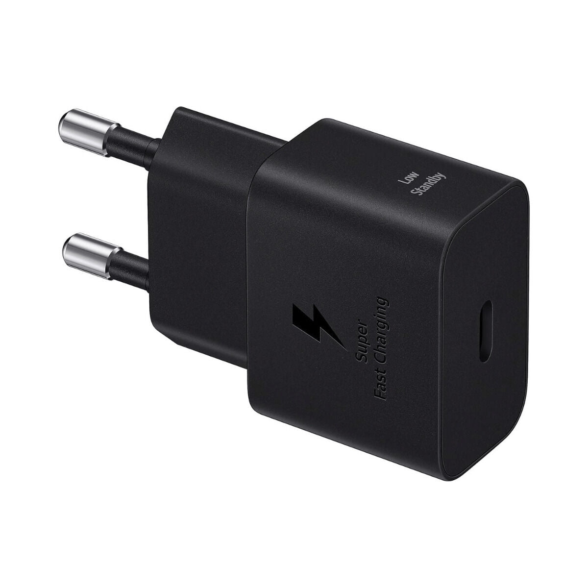 SAMSUNG fast charger USB-C 25W with data cable black