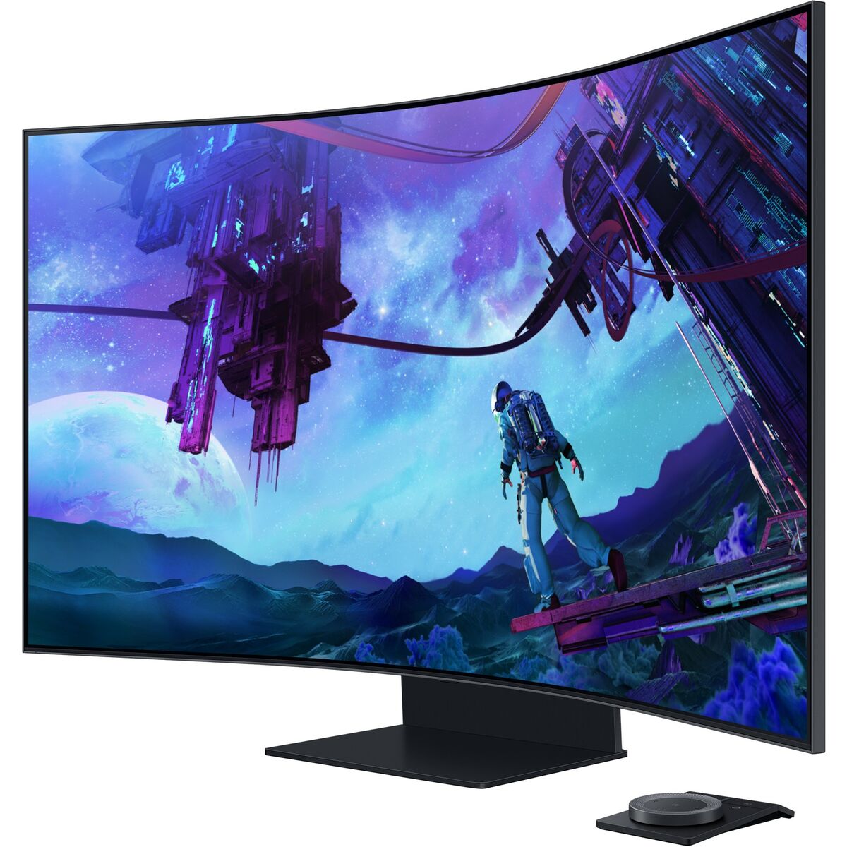SAMSUNG LS55CG970NUXEN 55p UHD VA Odyssey Ark G97NB 165Hz 1ms SMART HDMI
